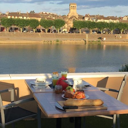 Domaine Des Jardins De La Saone Hotel Tournus Luaran gambar