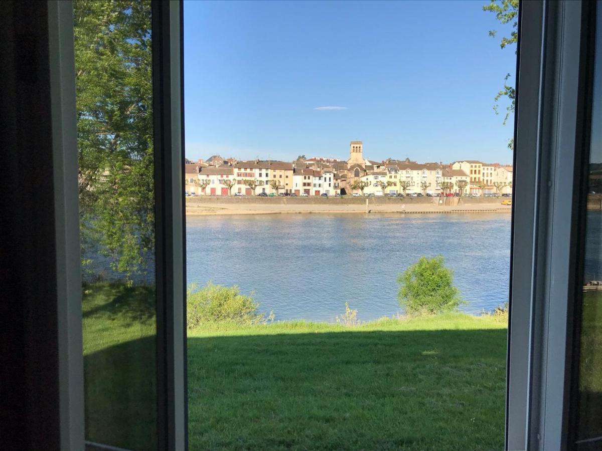 Domaine Des Jardins De La Saone Hotel Tournus Luaran gambar