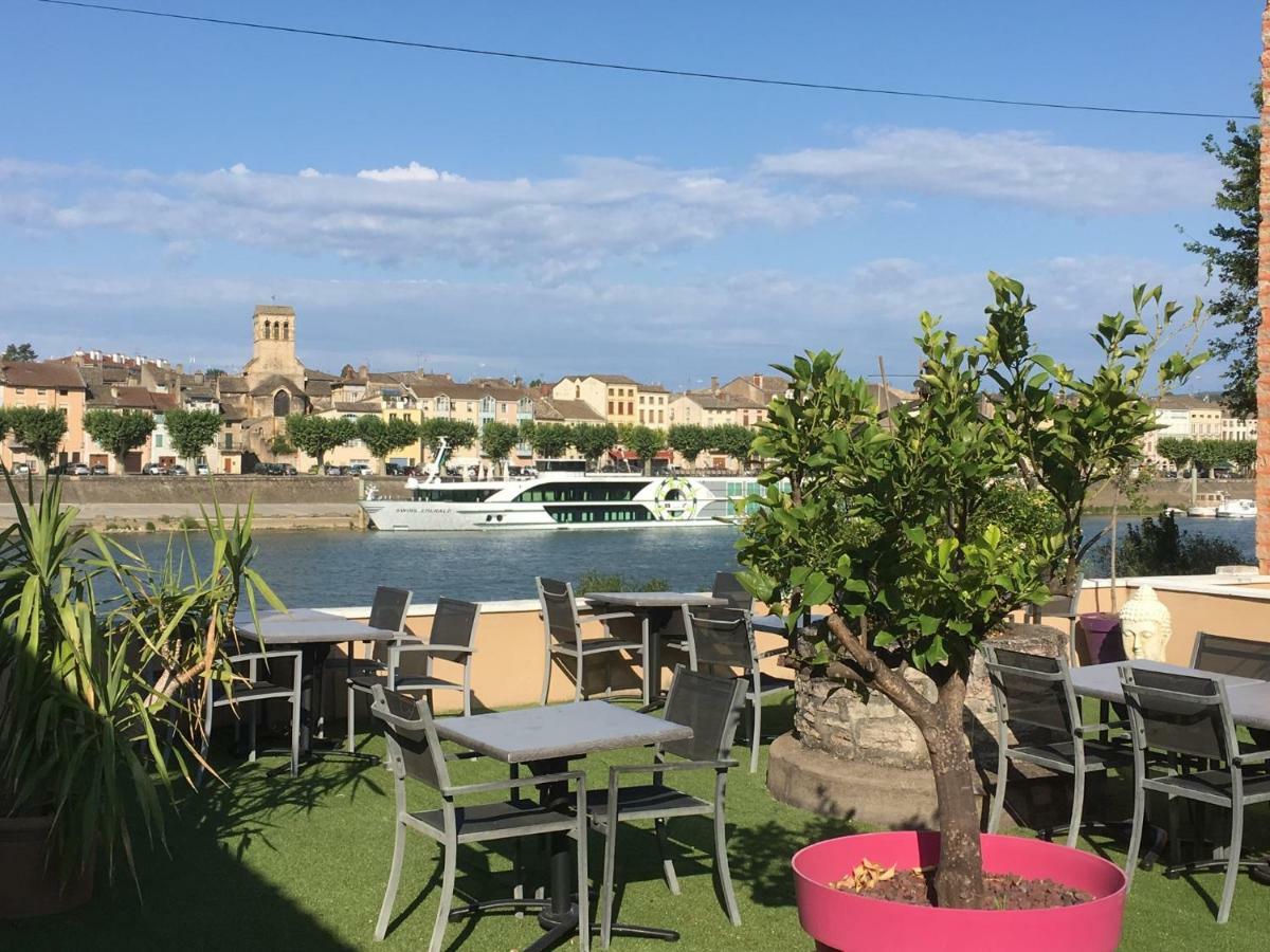 Domaine Des Jardins De La Saone Hotel Tournus Luaran gambar