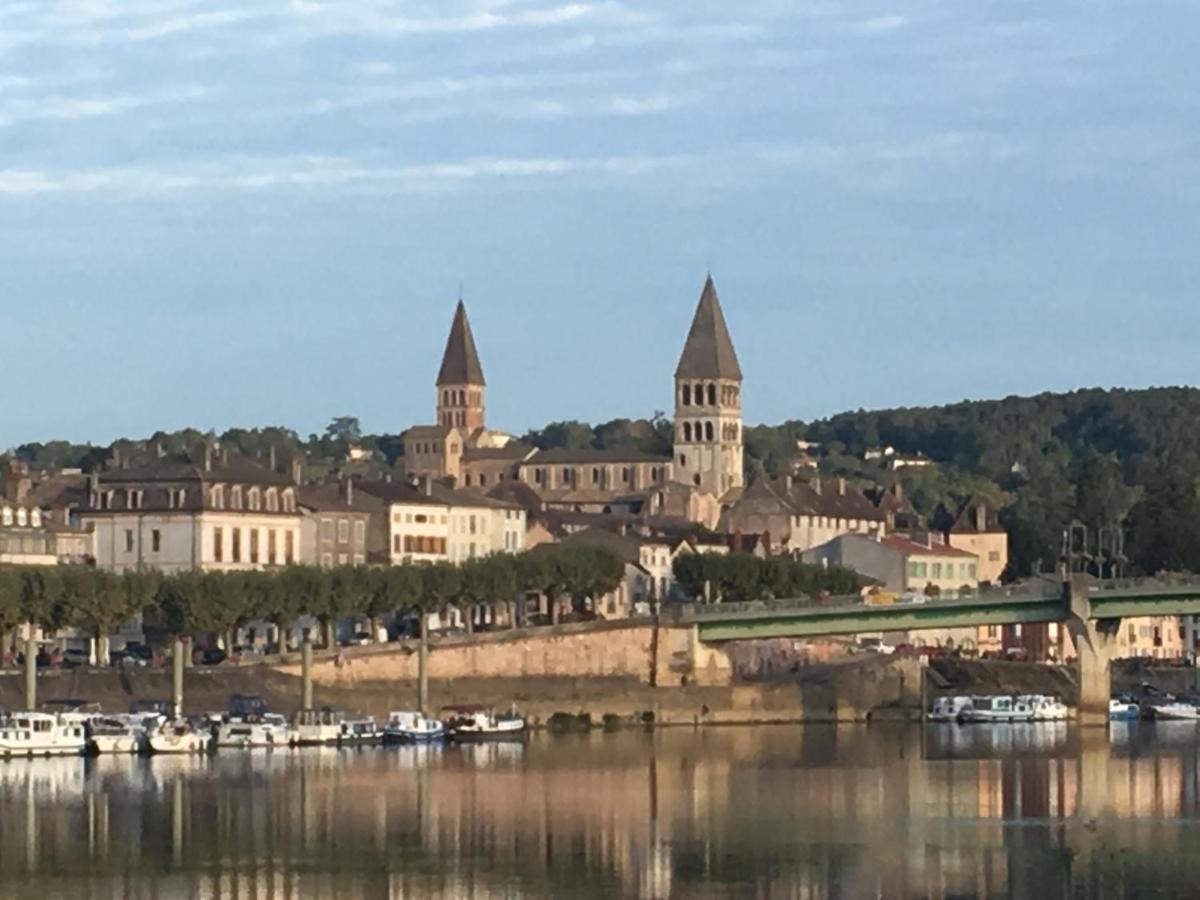 Domaine Des Jardins De La Saone Hotel Tournus Luaran gambar